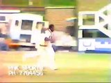 Alan Lamb 100 v WI at Leeds 1984 one of the 3 consecutive centuries against mighty bowling attack of West Indies