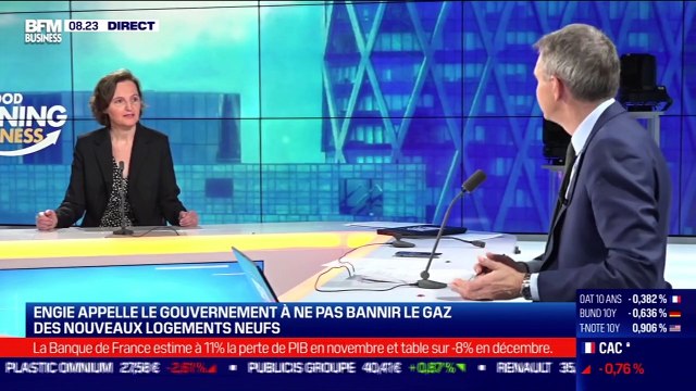 Claire Waysand (Engie) : Engie, premier fournisseur de gaz en France - 14/12