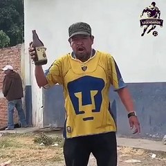 Video herunterladen: Aficionado de Pumas ya festeja está listo para la Final León vs Pumas