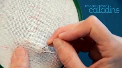 Les Myriades 3 en broderie ajourée à fils resserrés