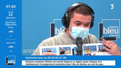 La matinale de France Bleu Creuse du 14/12/2020