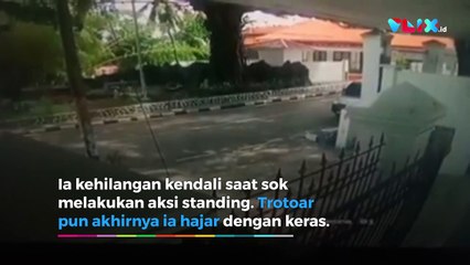 Bocah Banyak Gaya di Jalanan, Ujungnya Nyesek Banget