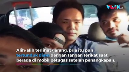 Pria Ini Ciut Usai Ancam Bakal Penggal Kepala Polisi