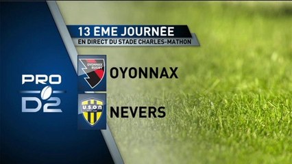 RESUME OYONNAX /NEVERS