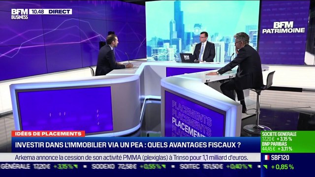 Idée de placements: Investir dans l'immobilier via un PEA, quels avantages fiscaux ? - 14/12