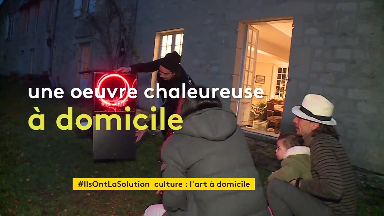 Dans la Marne, un artiste présente des œuvres d’art contemporain à domicile