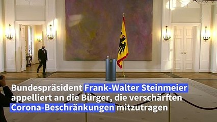 Steinmeier: "Feiern lassen sich nachholen"