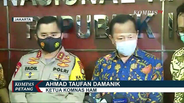 Terkait Insiden Laskar FPI, Komnas HAM Periksa Kapolda Metro Jaya dan Dirut Jasa Marga