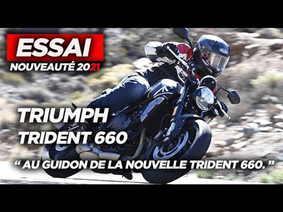 TRIUMPH TRIDENT 660 - ESSAI MOTO MAGAZINE