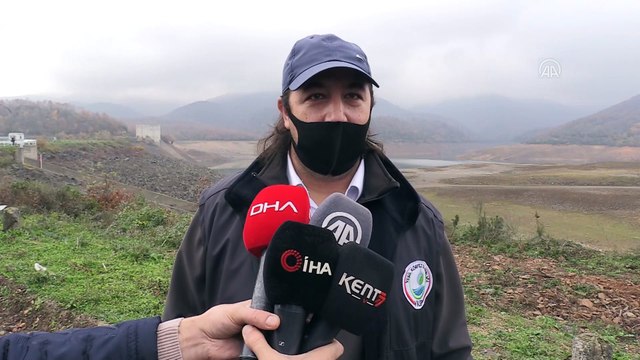 YALOVA - İçme suyu ihtiyacının karşılandığı barajda su seviyesi azaldı