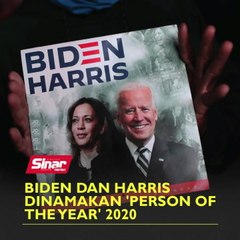 Biden dan Harris dinamakan 'Person of the Year' 2020