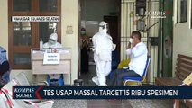 Tes Usap Massal di Makassar,Dinkes Target 15 Ribu Spesimen