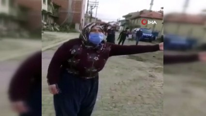 - Sokağa çıkma kısıtlamasının olduğu hafta sonu direk kavgası