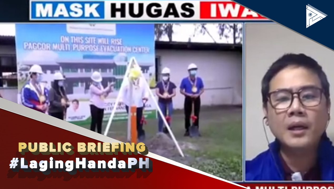 #LagingHanda | Groundbreaking ceremony para sa multi-purpose evacuation center ng PAGCOR, isinagawa