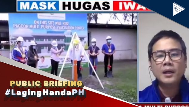 #LagingHanda | Groundbreaking ceremony para sa multi-purpose evacuation center ng PAGCOR, isinagawa