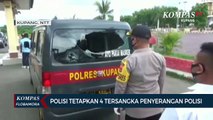 Polisi Tetapkan 4 Tersangka Penyerangan dan Pengrusakan Kendaraan Polisi di Tuapukan