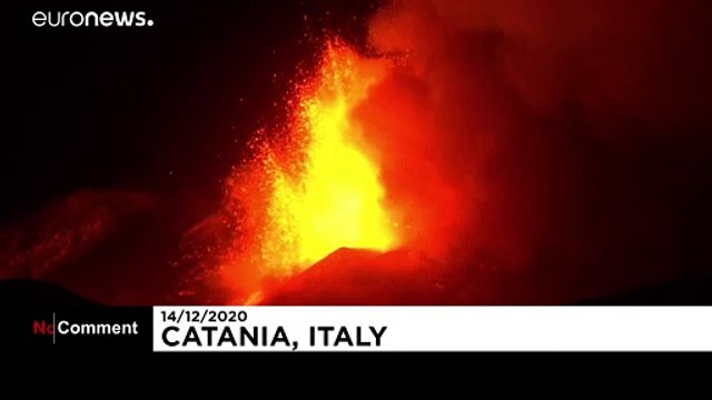 На Сицилии произошло извержение вулкана Этна