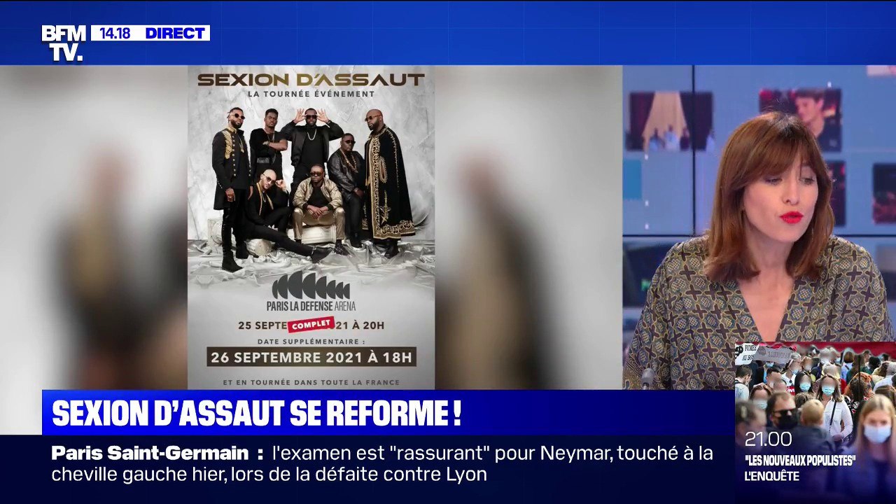 Sexion d'Assaut annonce son retour, plus de 50.000 billets vendus en 24 heures