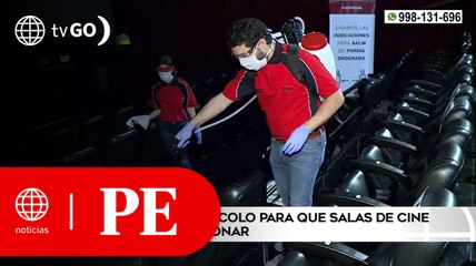 Presentan protocolo para que salas de cine vuelvan a funcionar | Primera Edición