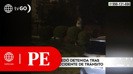 Sofía Franco fue detenida tras protagonizar un accidente de tránsito  | Primera Edición