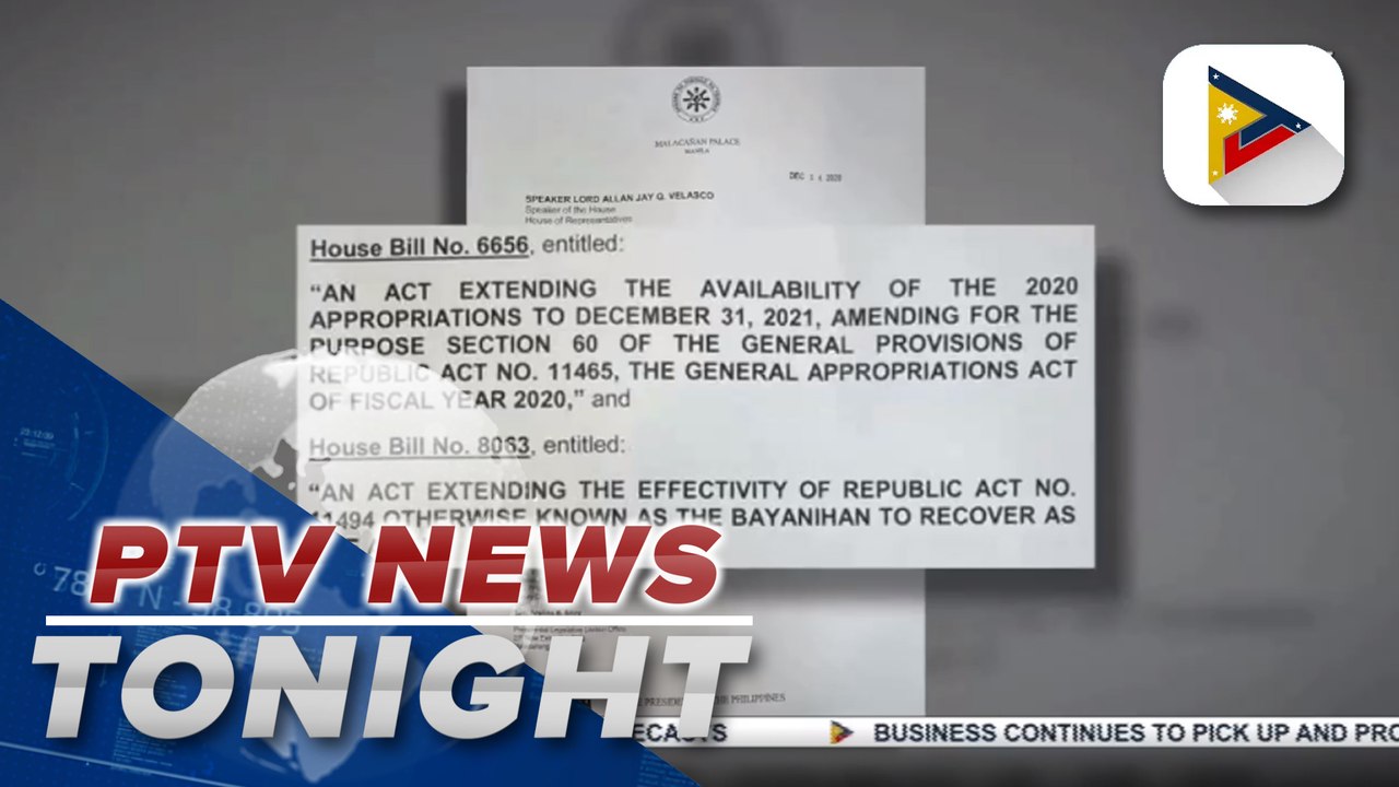 House OKs measure extending validity of 2020 budget