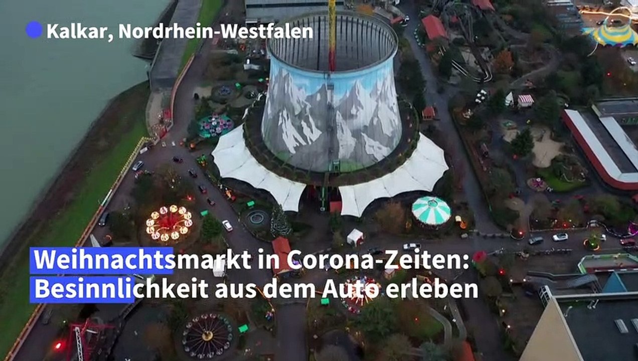 Weihnachtsstimmung unterm Kühlturm
