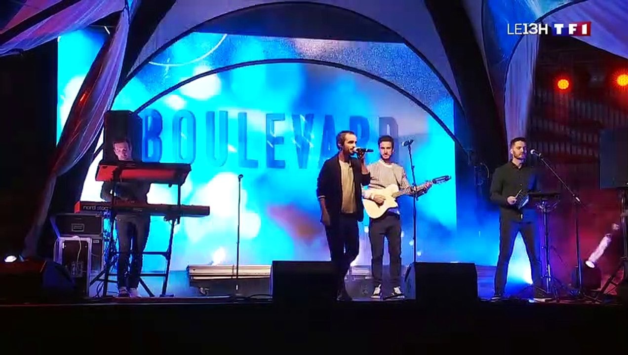 Boulevard des Airs en concert "drive-in" à Albi / JT 13h TF1 (2020)