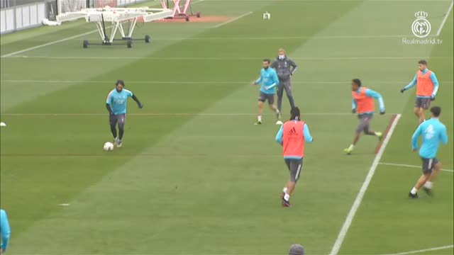 Último entrenamiento del Real Madrid antes de recibir al Athletic en Valdebebas