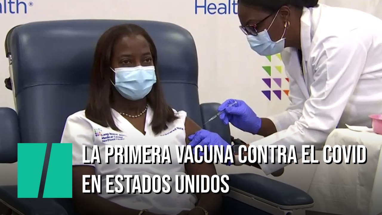Mujer, joven y negra: la primera persona en recibir la vacuna anticovid en EEUU