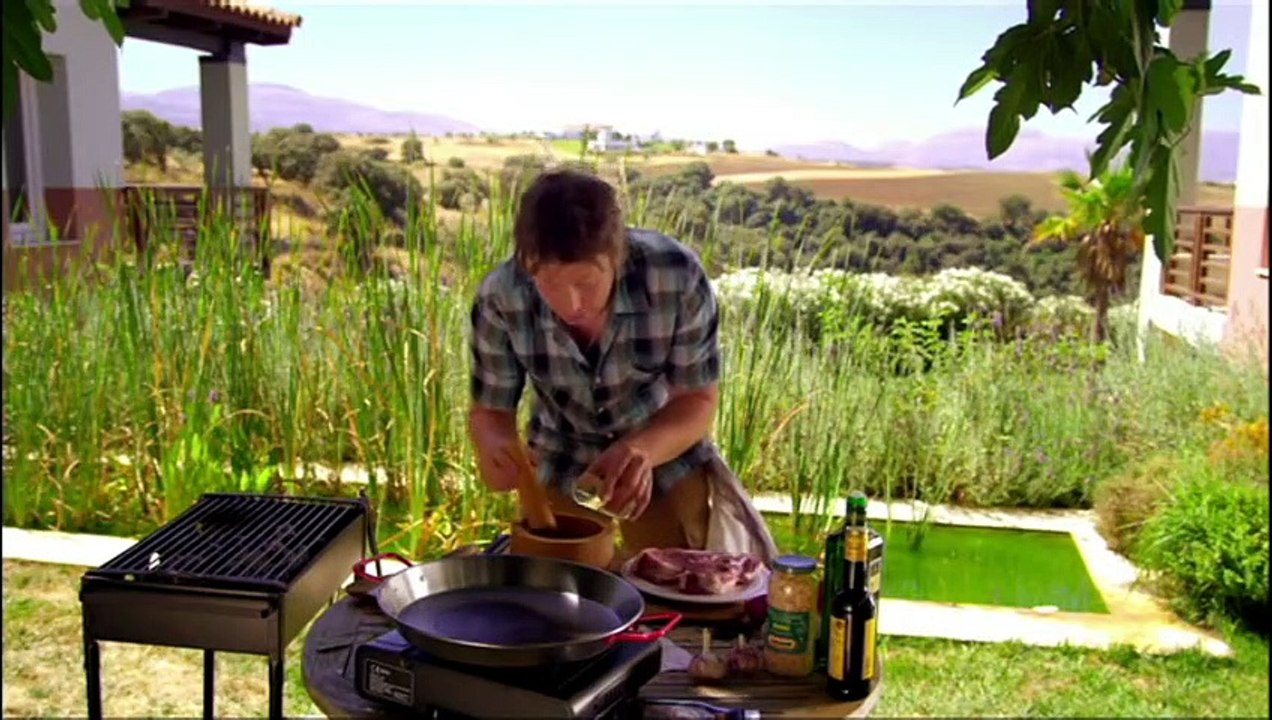 Schweinekoteletts auf Bohnen