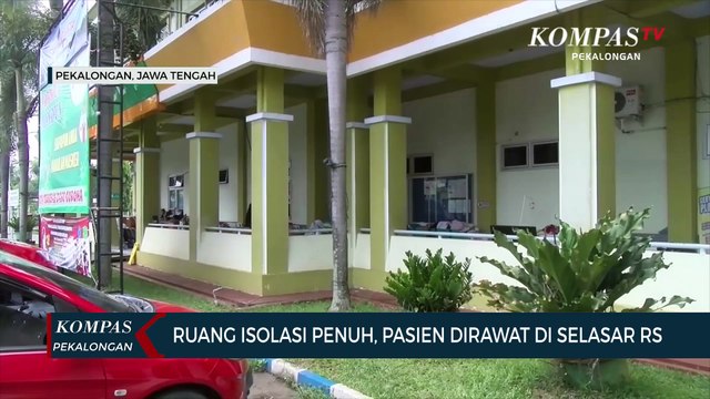 Ruang Isolasi Penuh, Pasien Dirawat di Selasar RSUD Kajen