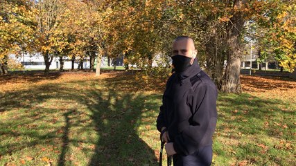 Entraînement de chiens policiers