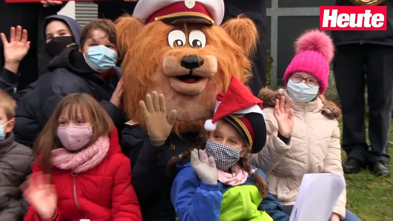 Polizei zaubert Kindern ein Lächeln ins Gesicht