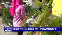 Ibu Lurah Lindungi Keluarga dan Rekan Kerja dengan Terapkan 3M