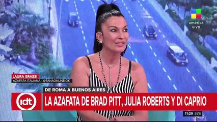 Laura Grassi, azafata italiana: "Los Napolitanos le rezan a Maradona"