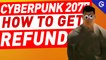 Cyberpunk 2077 Refund – CDPR Apologizes and Refunds on PS4 & Xbox