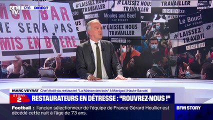 Story 1 : "Rouvrez-nous !", ont scandé à Paris des restaurateurs en détresse - 14/12