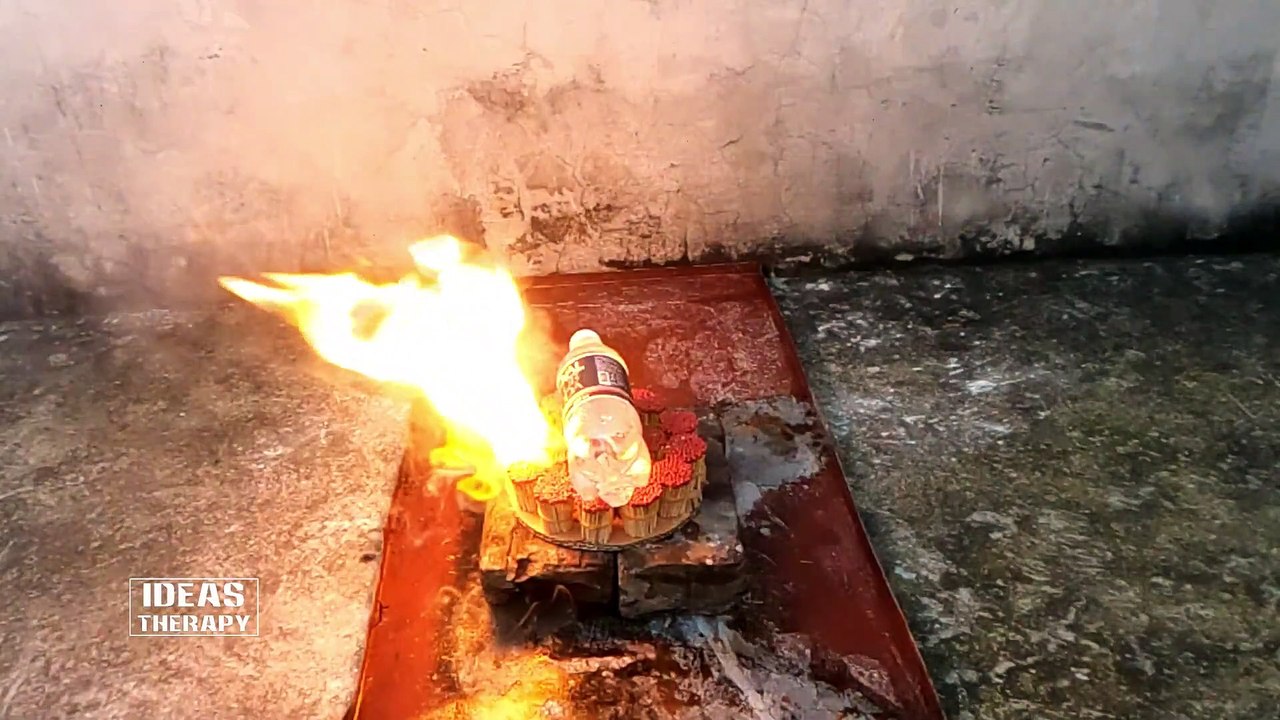 EXPERIMENT Match Vs Royal Soda | Ideas Therapy
