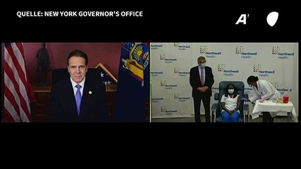 Erste Corona-Impfung in den USA