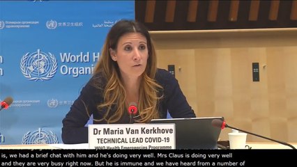 OMS garantiza que Papá Noel es "inmune" y podrá moverse sin restricciones