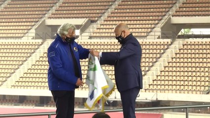 Andalucía recibe la bandera que la distingue como Región Europea del Deporte para 2021