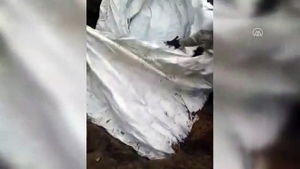 BİTLİS - Teröristlere ait yaşam malzemesi ele geçirildi