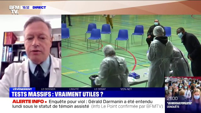 Tests massifs Covid-19: l'adjoint à la mairie de Roubaix assure que les personnes positives pourront s'isoler dans des hôtels si elles le souhaitent