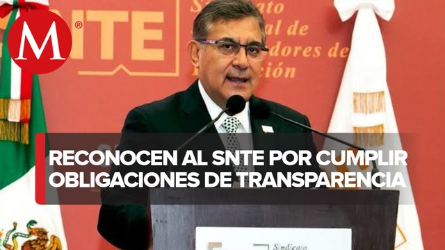 INAI reconoce al SNTE por cumplir con obligaciones de transparencia