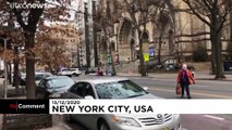 Police shoot gunman outside New York City cathedral