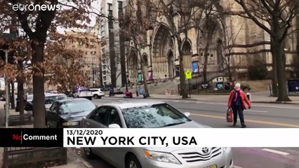 Police shoot gunman outside New York City cathedral