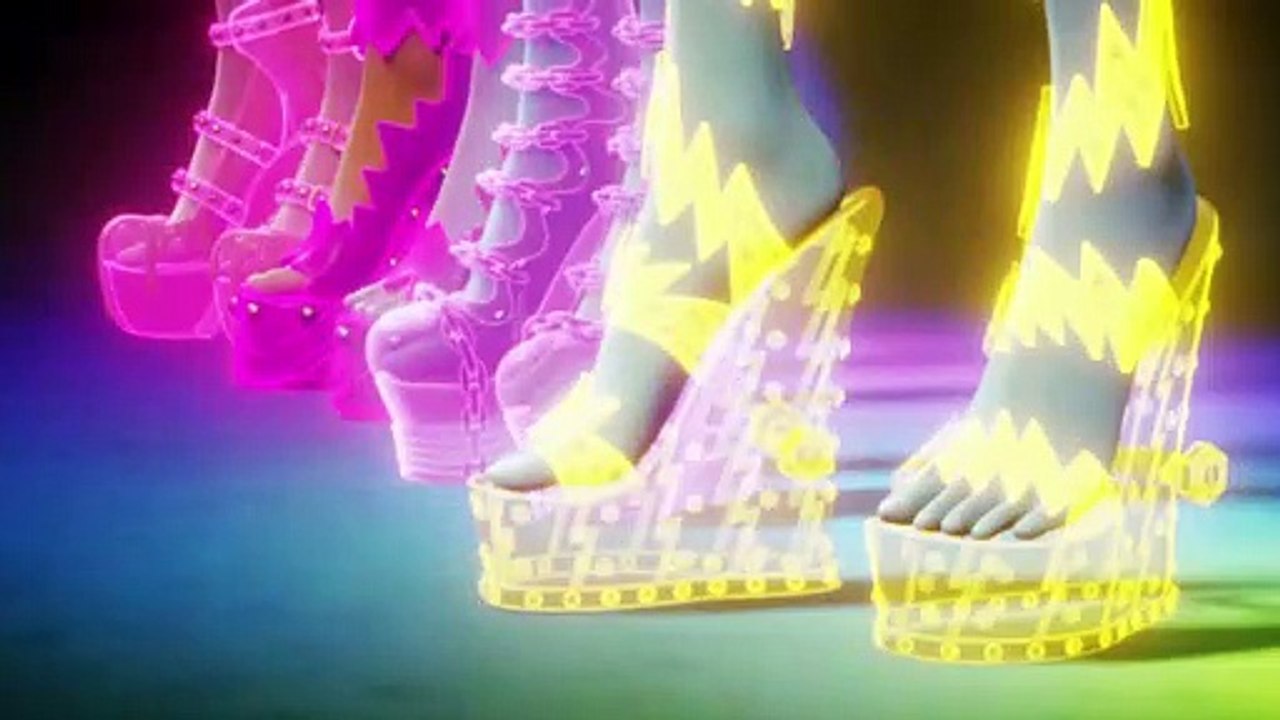 "Electric Fashion" Official Lyric Music Video | Electrified | Monster High