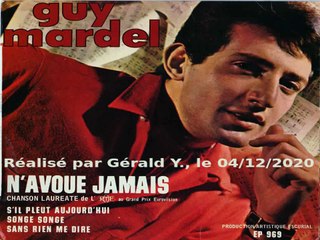 Guy Mardel_N'avoue jamais (Eurovision 1965)