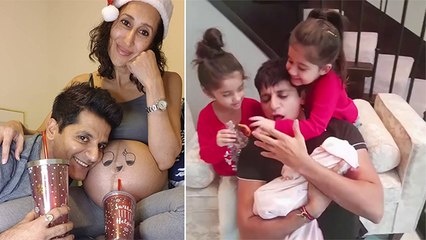 Karanvir Bohra - Teejay Sidhu’s Twins Welcome Their Little Sister
