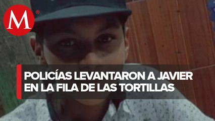 Javier salió por las tortillas y no volvió; su mamá denuncia que fue secuestrado por policías